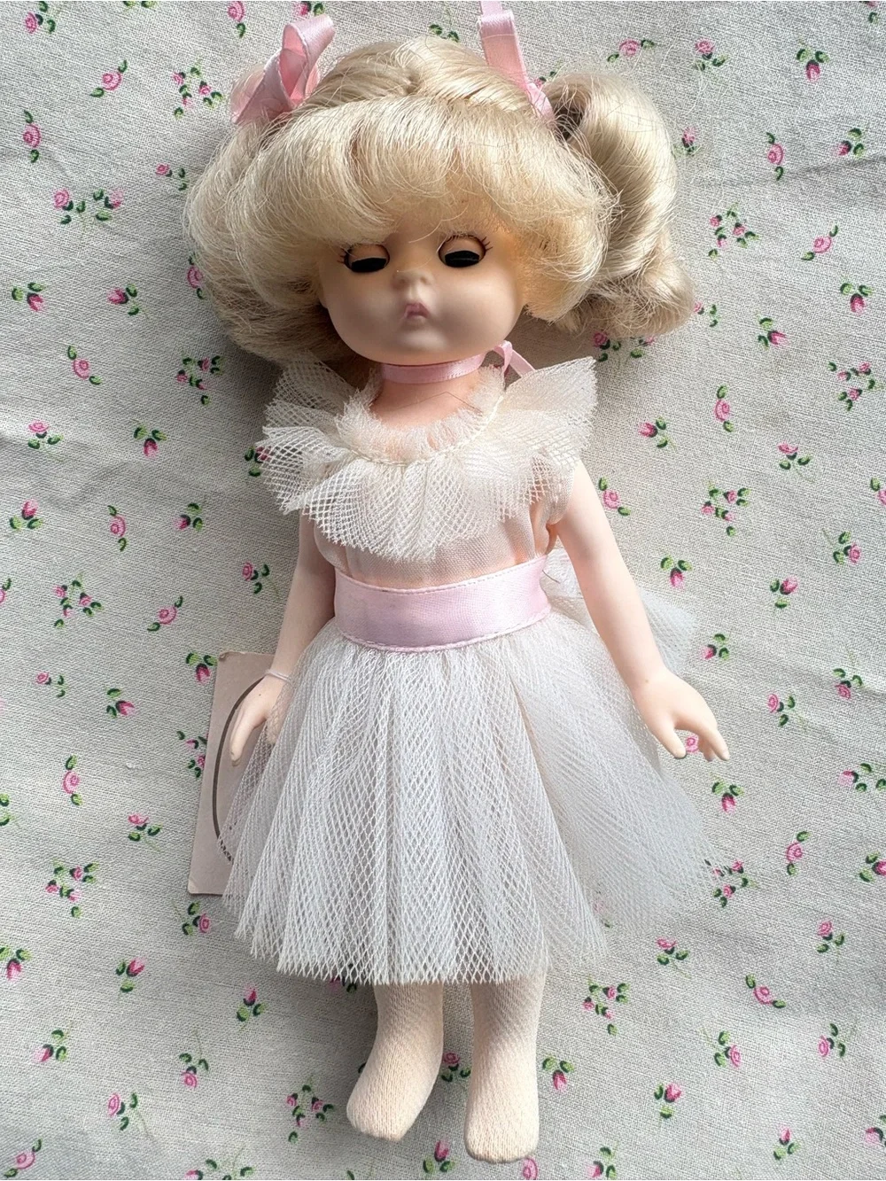 Vintage 1980’s  Effanbee “Lil Innocents” Michelle Ballerina Collectible Doll